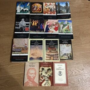 Penguin Classics Literature Book Collection lot of 15